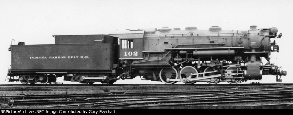 IHB 0-8-0 #102 - Indiana Harbor Belt